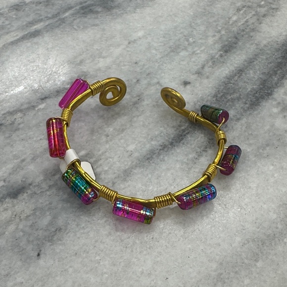 Jewelry - Colorful Wire Wrapped Bracelet